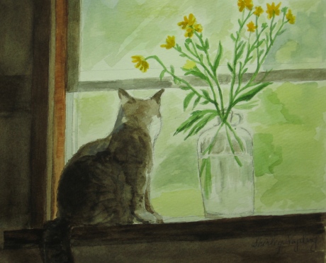Tizzy (watercolor) - 2012